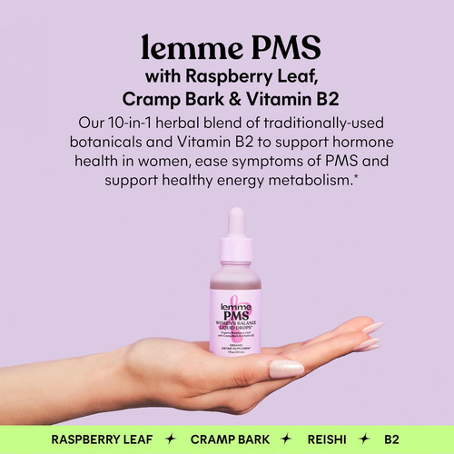 Equilíbrio Hormonal Lemme Pms Para Mulheres, Gotas Líquidas, - Imagem 2