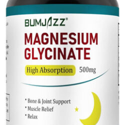 Suplemento De Glicinato De Magnésio Bumjazz - Suplemento De