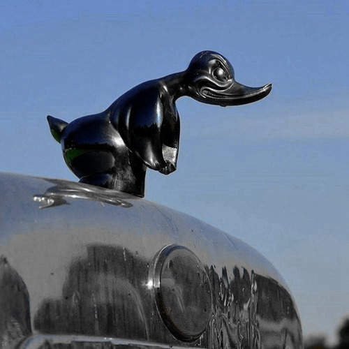 Angry Duck Car Hood Ornament Car Hood Adesivo Car Dash - Imagem 3