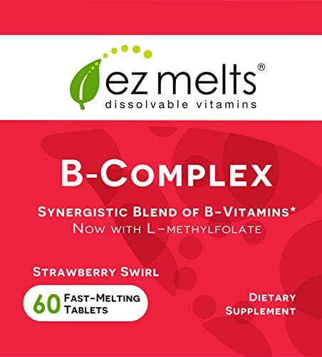 Vitamina B-12 Marca Ez Melts, 360 Mcg, 60 Comprimidos - Imagem 5