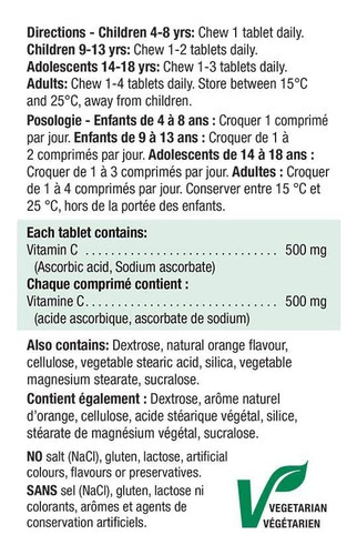 Vitamina C - Mirtilo Selvagem - 500 Mg - Imagem 4