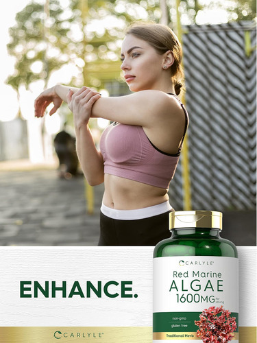 Algas Marinhas Vermelhas Carlyle 1600mg | 200 Cápsulas | Sup - Imagem 5