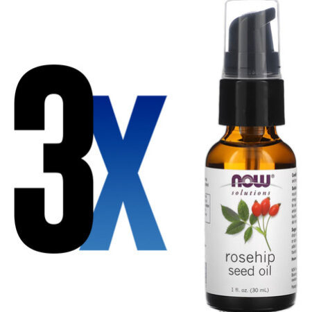 Óleo De Semente Rosa Mosqueta Now Foods 30ml Importado 3un - Imagem 2