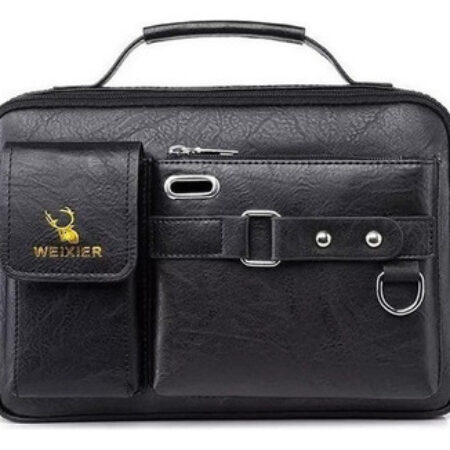 Bolsa Executiva Masculina Em Couro Pu 2023 - Imagem 11