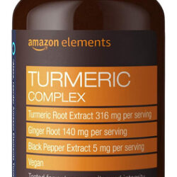 Complexo De Cúrcuma Elements, 316 Mg De Curcumina, 140 Mg De
