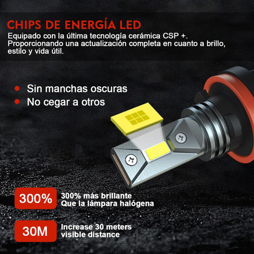 Para O Kit De Faróis Led Nissan Sentra 2011-2021 2022 H9 H11 - Imagem 6