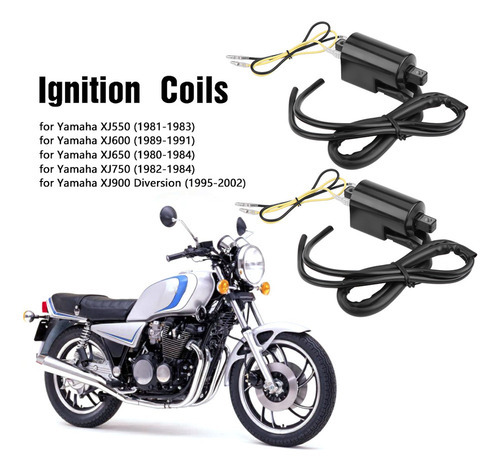 Bobina De Ignição De Motocicleta Para Yamaha Xj550 Xj600 Xj6 - Imagem 2