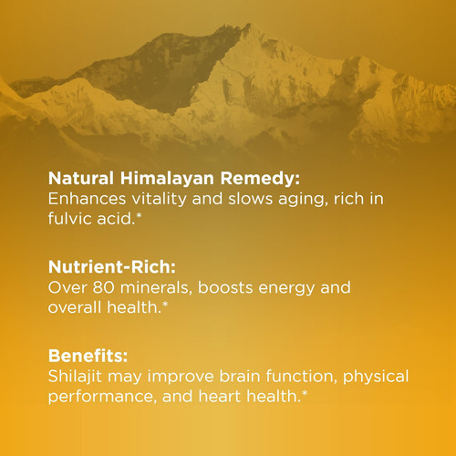 Eficaz Nutra Pure Himalayan Shilajit Gummies Para Homens E M - Imagem 6