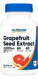 Suplemento Nutricost Extrato De Semente De Toranja 2.000 Mg - Imagem 2