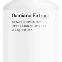 Supersmart - Extrato De Damiana 750 Mg Por Dia (turnera Herb