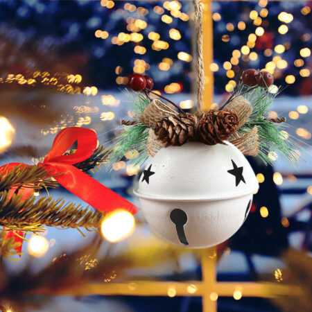 Pingente De Natal Em Metal, Enfeite De Alta Qualidade, Decor - Imagem 7