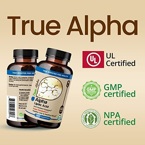 Truemed Alpha Lipoic Support Antioridant Sugar Metabolism Fí - Imagem 4