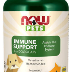Now Foods Suporte Imunológico Cães/gato 94g 90tb Importado