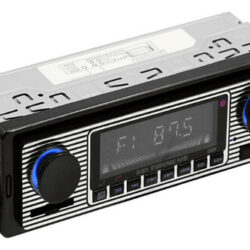 Usb Car Bluetooth Mp3 Player Rádio Estéreo Retro Sem Fio