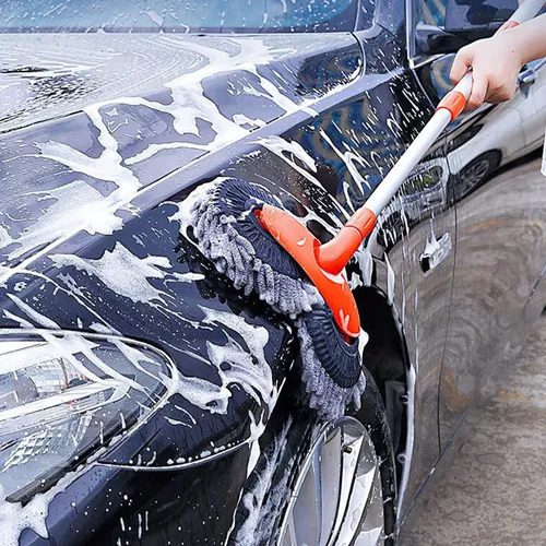 Kit De Esfregão De Limpeza Pesado Retrátil Automotivo, Esfre - Imagem 5