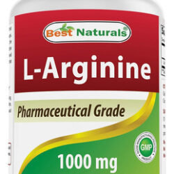 (nova Fórmula Aprimorada) Best Naturals L-arginina 1000 Mg