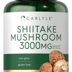 Suplemento De Extrato De Cogumelo Carlyle Shiitake 3000 Mg 2