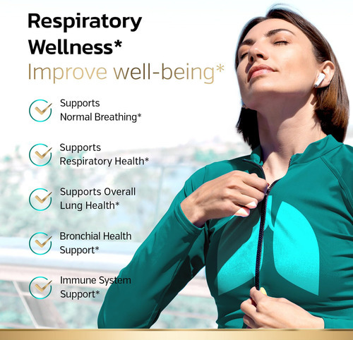 Suplemento De Suporte Pulmonar Premium - Suplemento De Limpe - Imagem 4