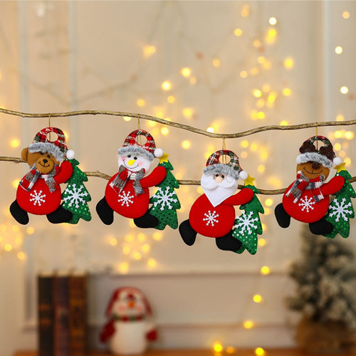 8 Peças De Bonecas De Natal Para Crianças Fofas, Decorações - Imagem 7