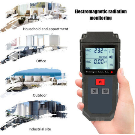 # Medidor De Emf Radiação Do Campo Eletromagnético Detector - Imagem 3
