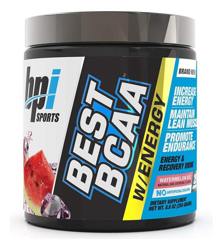 Bpi Sports Melhor Bcaa Com Energia - Bcaa Em Pó Saudável - M
