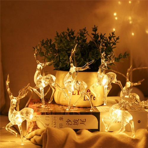 Led String Lights Decoração De Janela Guirlanda De Natal - Imagem 3