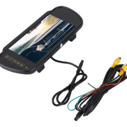 Monitor De Espelho Retrovisor, Tela Lcd De 7 Polegadas, Câme