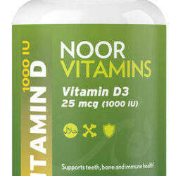Noor Vitamins Halal Vitamina D, Halal Vitamina D3, Comprimi