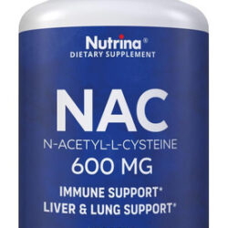 Nutrina Nac 600 Mg - Suplemento Nac Para Suporte Imunológico