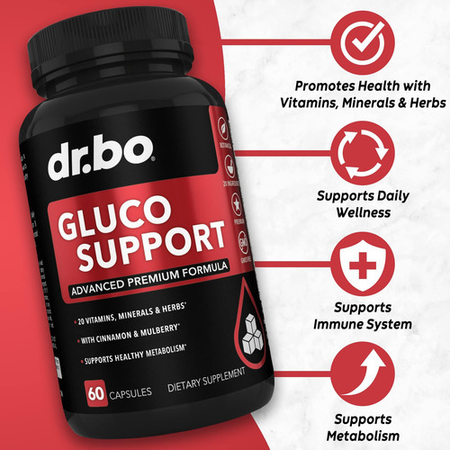 Cápsulas De Suplemento De Suporte Gluco - Suplementos Para A - Imagem 2