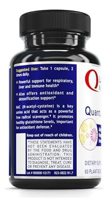 Quantum Nutrition Labs Nac - N-acetil-l-cisteína, Suporte Im - Imagem 3