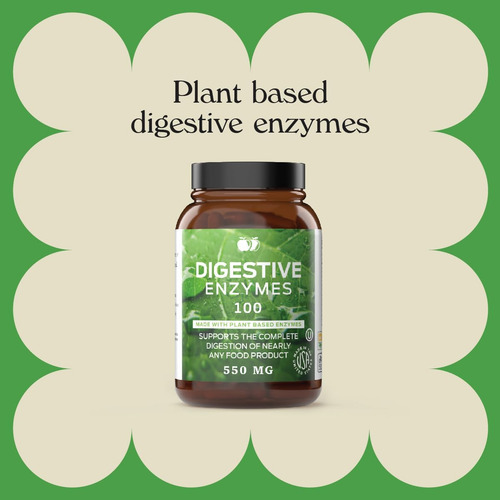 Suplementos De Enzimas Digestivas, Superalimento Natural À B - Imagem 3