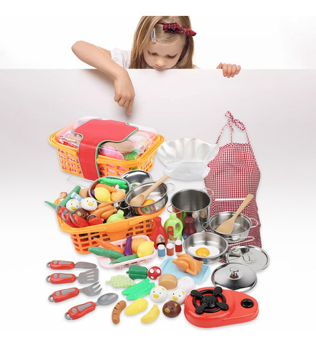B Conjunto De Brinquedos De Cozinha Para Crianças - Brinque - Imagem 4