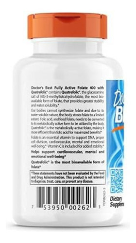 Vitamina B-12/ Doctors Best/ 90 Cápsulas - Imagem 3