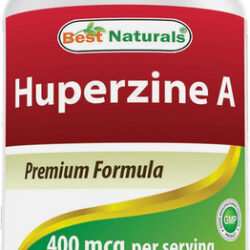 Best Naturals Huperzine A 400 Mcg Por Porção - 240 Comprimid