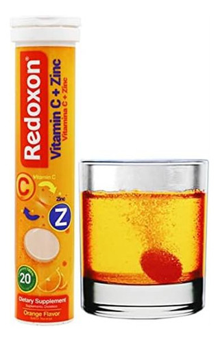 Vitamina C Redoxon 1000mg 20 Comprimidos Efervescentes - Imagem 2