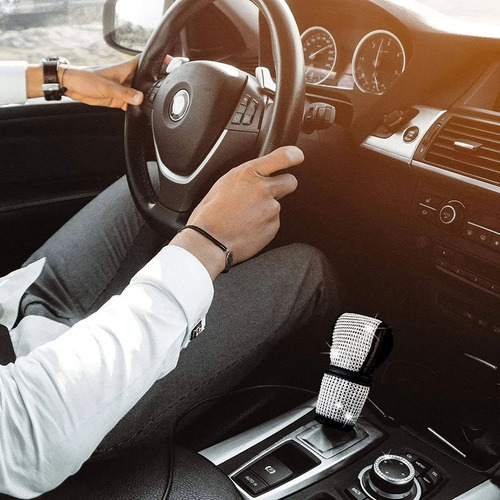 Acessórios De Decoração De Carro 7pcs Bling Para Mulher - Imagem 3