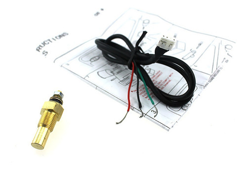 2 "52mm Universal Carro Caminhão Digital Azul Led - Imagem 6