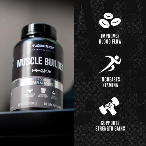 Jacked Factory Essentials Muscle Builder - Construtor Muscul - Imagem 7