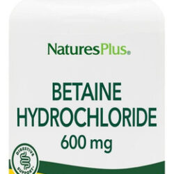 Natures Plus Betaine Hcl (cloridrato) - 600 Mg, 90 Comprimid