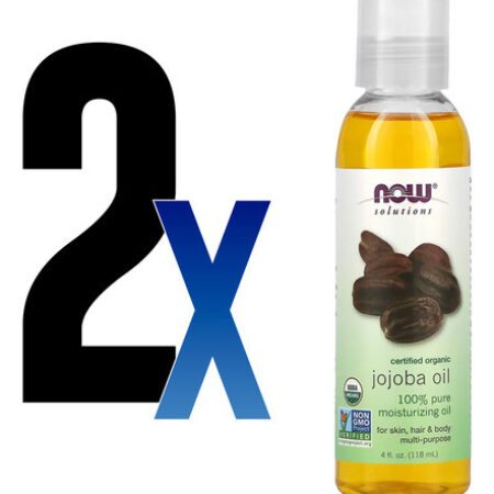 Óleo De Jojoba Now Foods 118ml Orgânico 2un - Imagem 2