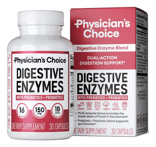 Médicos Escolha Enzimas Digestivas - Multienzimas, Bromelaín