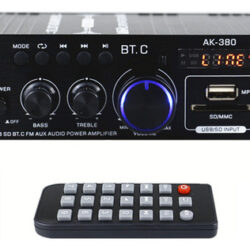 Amplificador De Potência De Áudio Portátil 40w+40w Sound