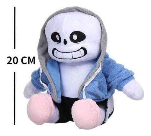 2 Peças Undertale Papyrus Sans Muñeco Peluche Juguete Regalo - Imagem 3