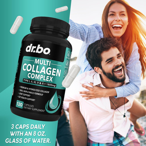 Peptídeos Multi -colágeno Para Mulheres E Homens - Tipo I, I - Imagem 7