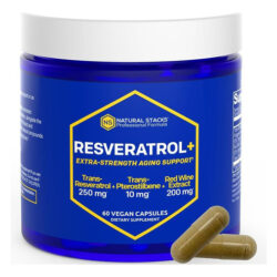 Natural Stacks Suplemento Antioxidante De Resveratrol - Tran