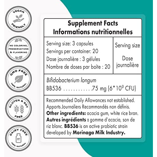 Supersmart - Bifidobacterium Longum 6 Bilhões De Ufc Por Dia - Imagem 2