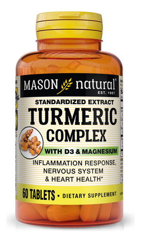 Complexo De Cúrcuma Com Vitamina D3 E Magnésio