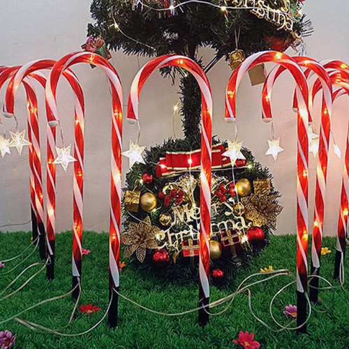 8 Luzes De Jardim De Natal De Bengala De Natal De Jardim - Imagem 6