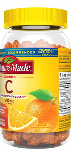 Nature Made Dosagem De Força Máxima De Vitamina C 1000 Mg Po - Imagem 9